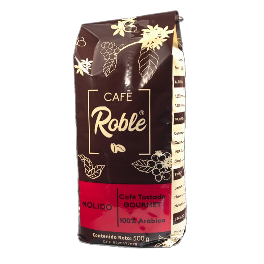 Café Gourmet Roble Molido – Blend 500gr