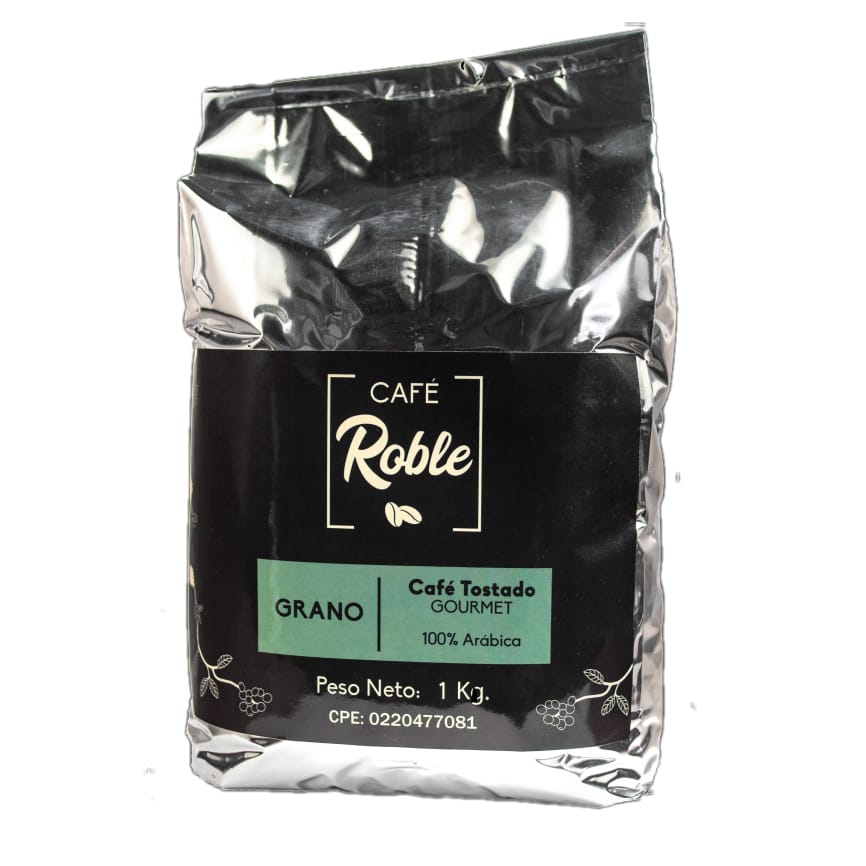 Café Roble Gourmet en Granos – Blend 1kg 